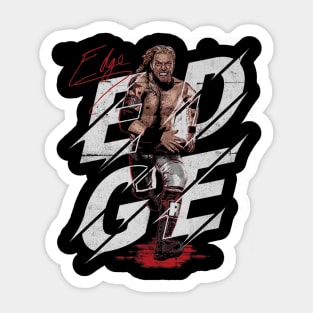 Edge Stacked Name Sticker